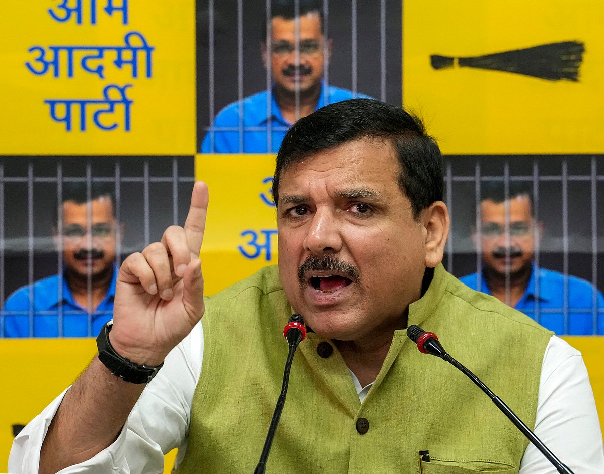 ಅರವಿಂದ ಕೇಜ್ರಿವಾಲ್ ಹತ್ಯೆಗೆ ಸಂಚು; ಬಿಜೆಪಿ ಚೆಲ್ಲಾಟವಾಡುತ್ತಿದೆ: ಸಂಜಯ್ ಸಿಂಗ್