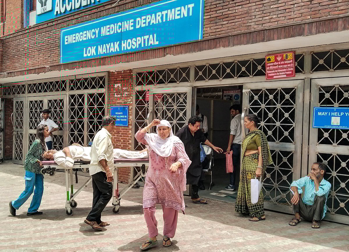 ದೆಹಲಿಯಲ್ಲಿ ಬಿಸಿಲಾಘಾತ: ಒಂದೇ ದಿನ ಐವರು ಸಾವು