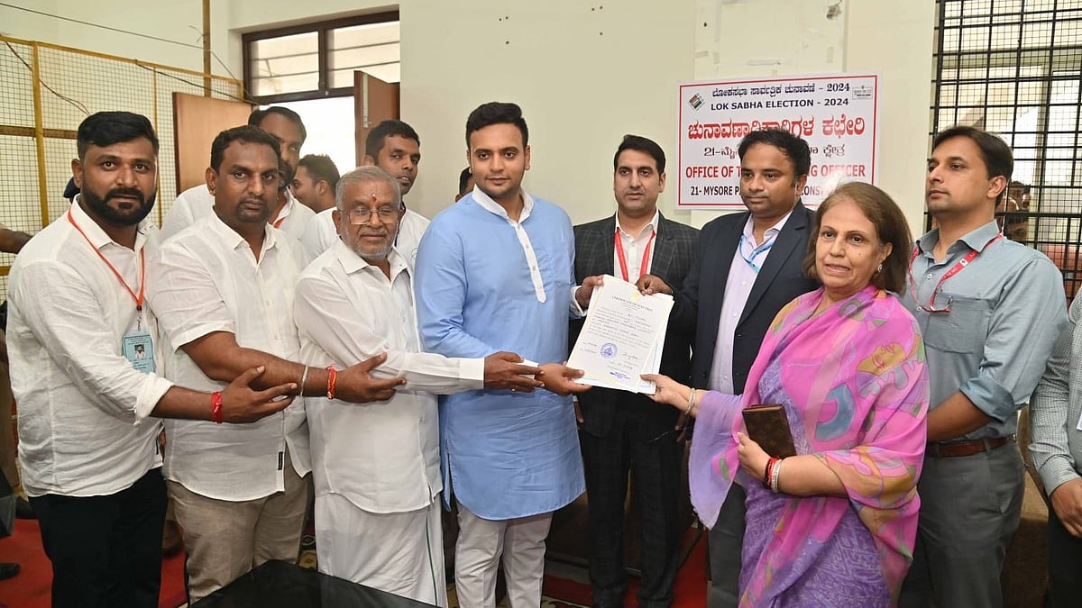 ಮೈಸೂರು ಲೋಕಸಭಾದಿಂದ ಗೆಲುವು: ಶ್ರೀಕಂಠದತ್ತ ಹಾದಿಯಲ್ಲಿ ಯದುವೀರ್‌