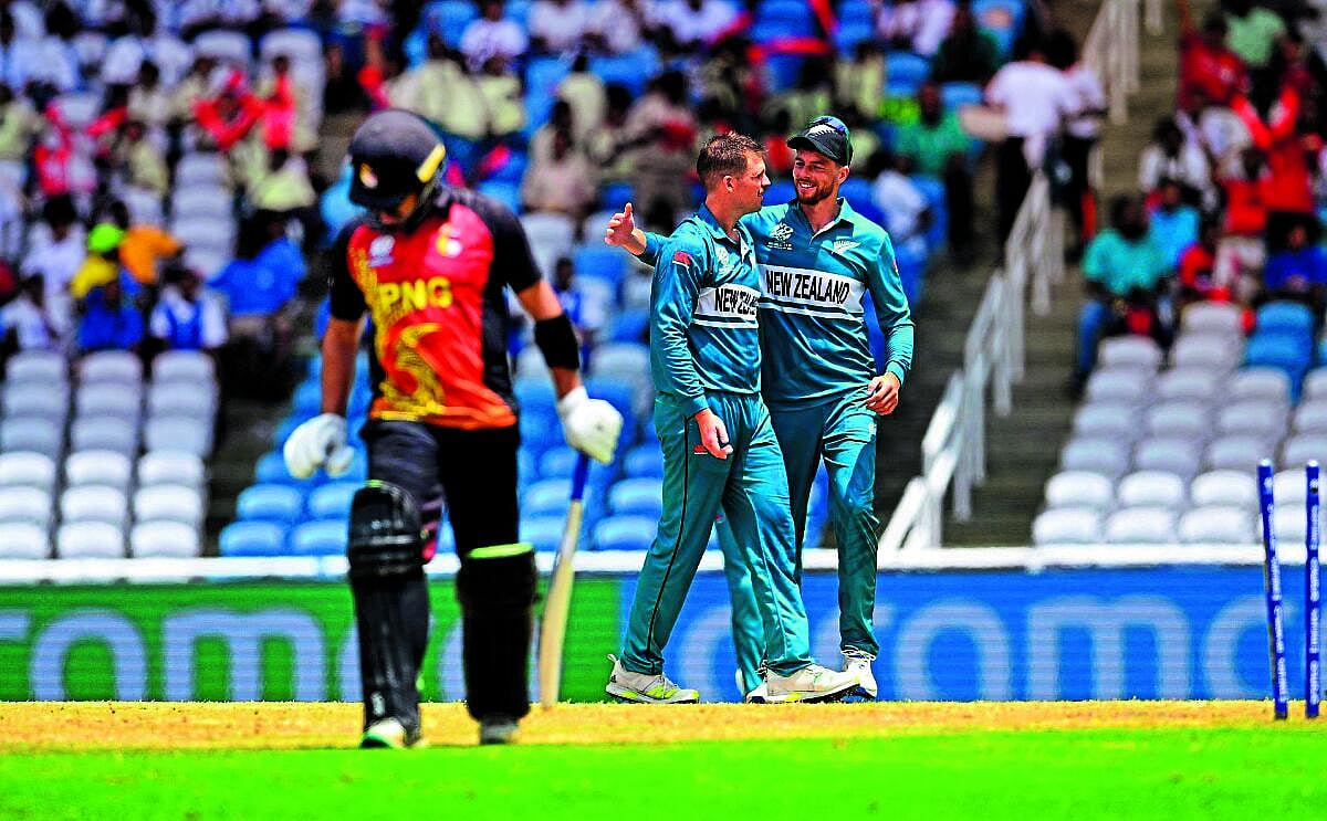 T20 World Cup 2024: ಪಾಪುವಾ ವಿರುದ್ಧ ನ್ಯೂಜಿಲೆಂಡ್‌ಗೆ 7 ವಿಕೆಟ್‌ ಜಯ