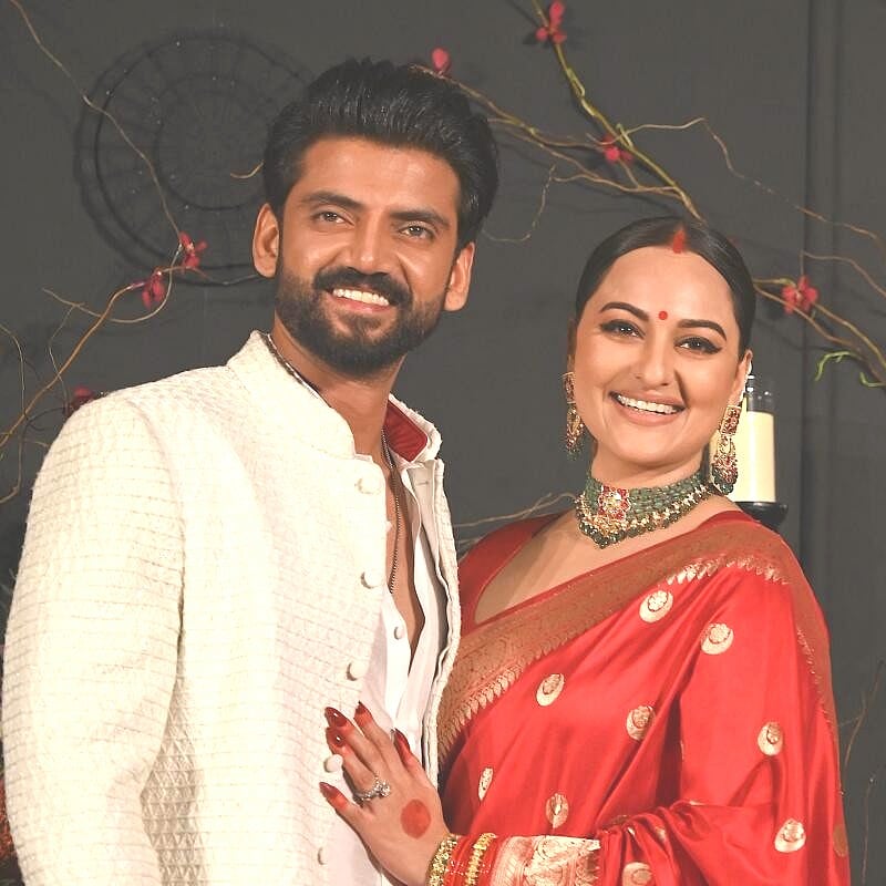 Photos | ದಾಂಪತ್ಯ ಜೀವನಕ್ಕೆ ಕಾಲಿಟ್ಟ ಸೋನಾಕ್ಷಿ–ಜಹೀರ್ ಇಕ್ಬಾಲ್‌