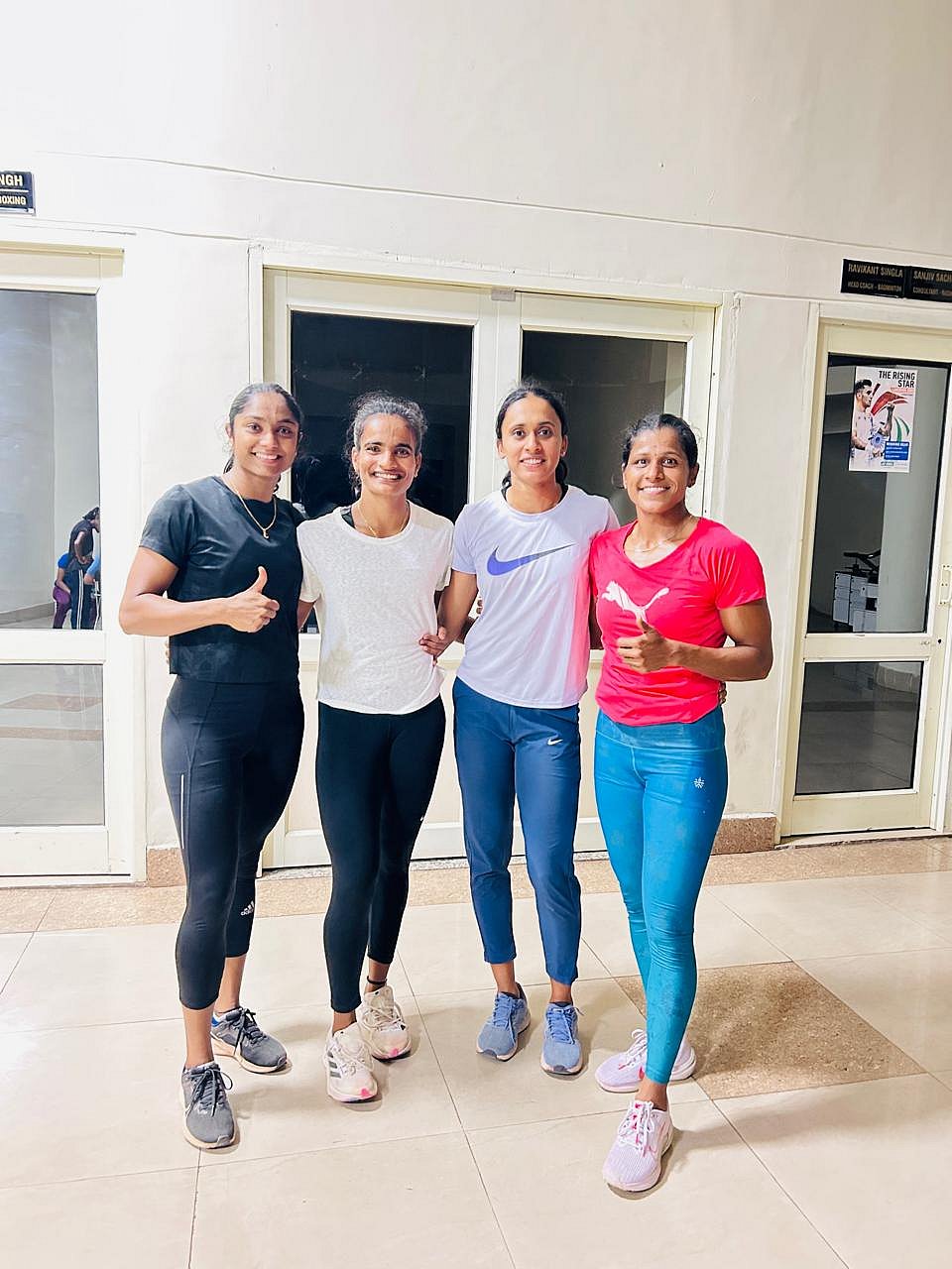 ಮಹಿಳೆಯರ 100x4 ರಿಲೆ: ಕರ್ನಾಟಕ ಕೂಟ ದಾಖಲೆ