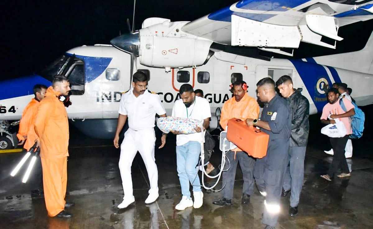 ಲಕ್ಷದ್ವೀಪ: ಸೇನೆಯಿಂದ ನಾಲ್ವರಿಗೆ ತುರ್ತು ವೈದ್ಯಕೀಯ ನೆರವು