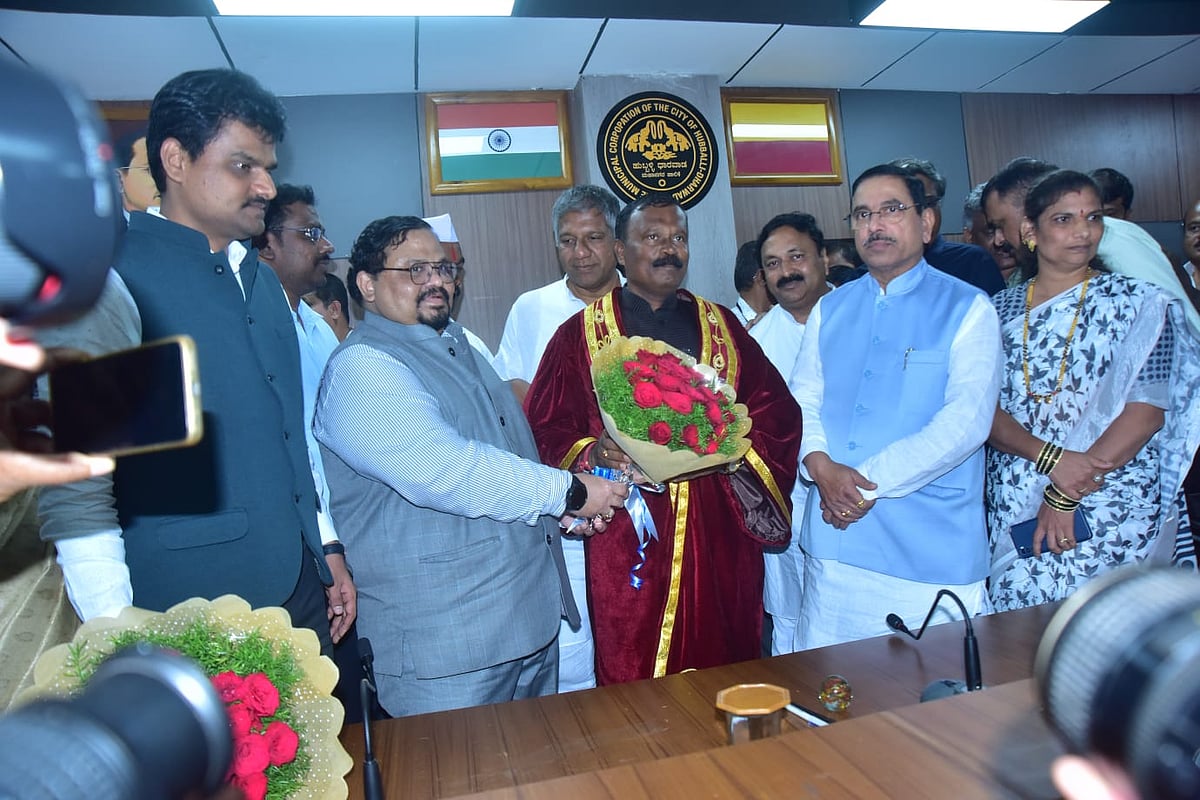 ಹುಬ್ಬಳ್ಳಿ-ಧಾರವಾಡ: ರಾಮಪ್ಪ‌‌ ಬಡಿಗೇರ‌ ನೂತನ‌ ಮೇಯರ್,ದುರ್ಗಮ್ಮ ಬಿಜವಾಡ ಉಪಮೇಯರ್