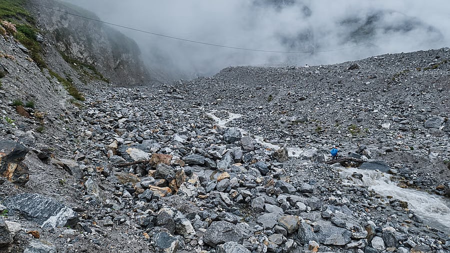 ಸಿಕ್ಕಿಂನಲ್ಲಿ  ಭೂಕುಸಿತ: ಒಬ್ಬ ಸಾವು, ಐವರು ನಾಪತ್ತೆ