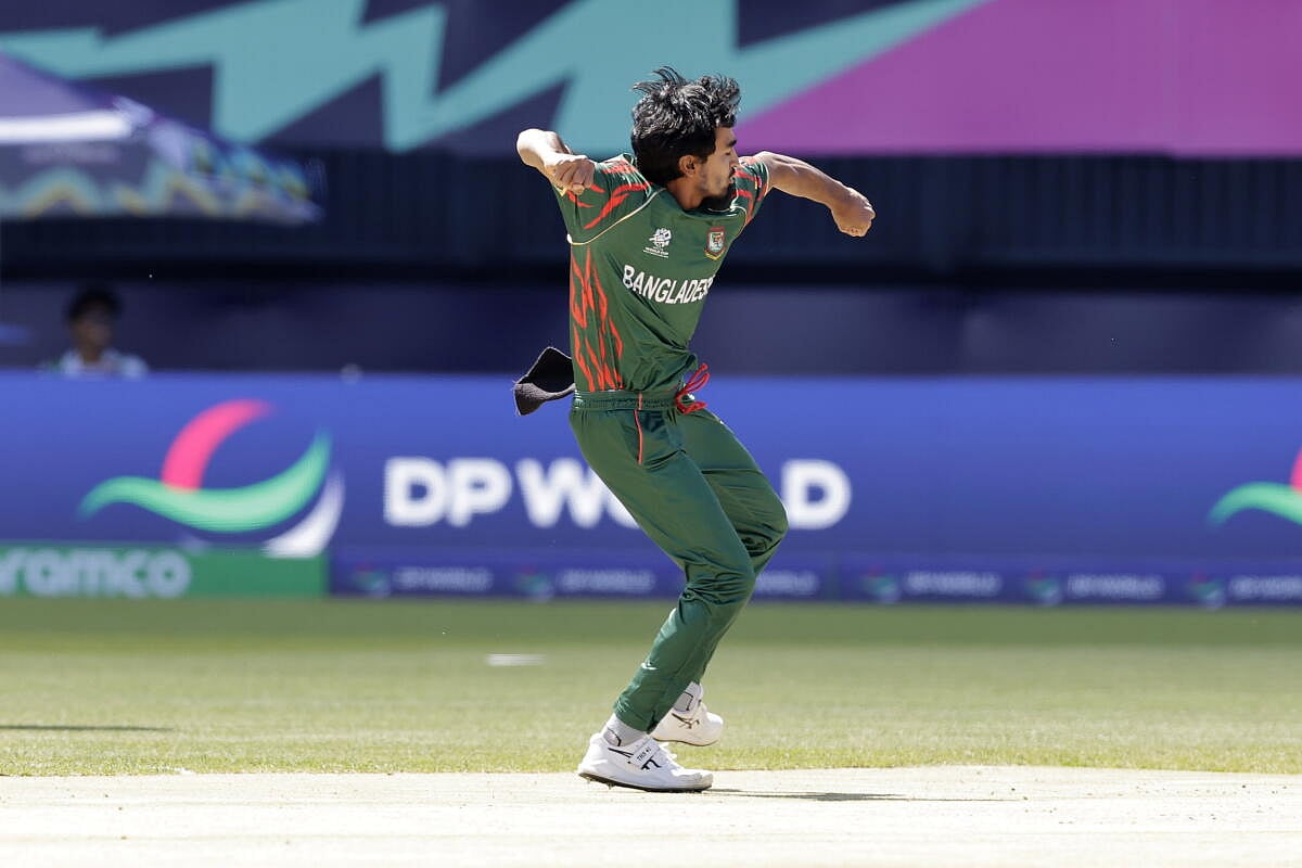 ನೇಪಾಳ ನಾಯಕನಿಗೆ ಅನುಚಿತವಾಗಿ ಮೈತಾಗಿಸಿದ ದೂರು: ಬಾಂಗ್ಲಾ ಬೌಲರ್‌ ತಂಜಿಮ್‌ಗೆ ದಂಡ