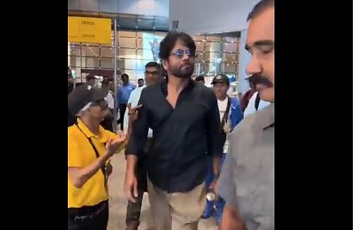 ವಿಕಲಚೇತನ ಅಭಿಮಾನಿಯನ್ನು ತಳ್ಳಿದ ಬಾಡಿಗಾರ್ಡ್:ತೆಲುಗು ನಟ ನಾಗಾರ್ಜುನ ಕ್ಷಮೆಯಾಚನೆ