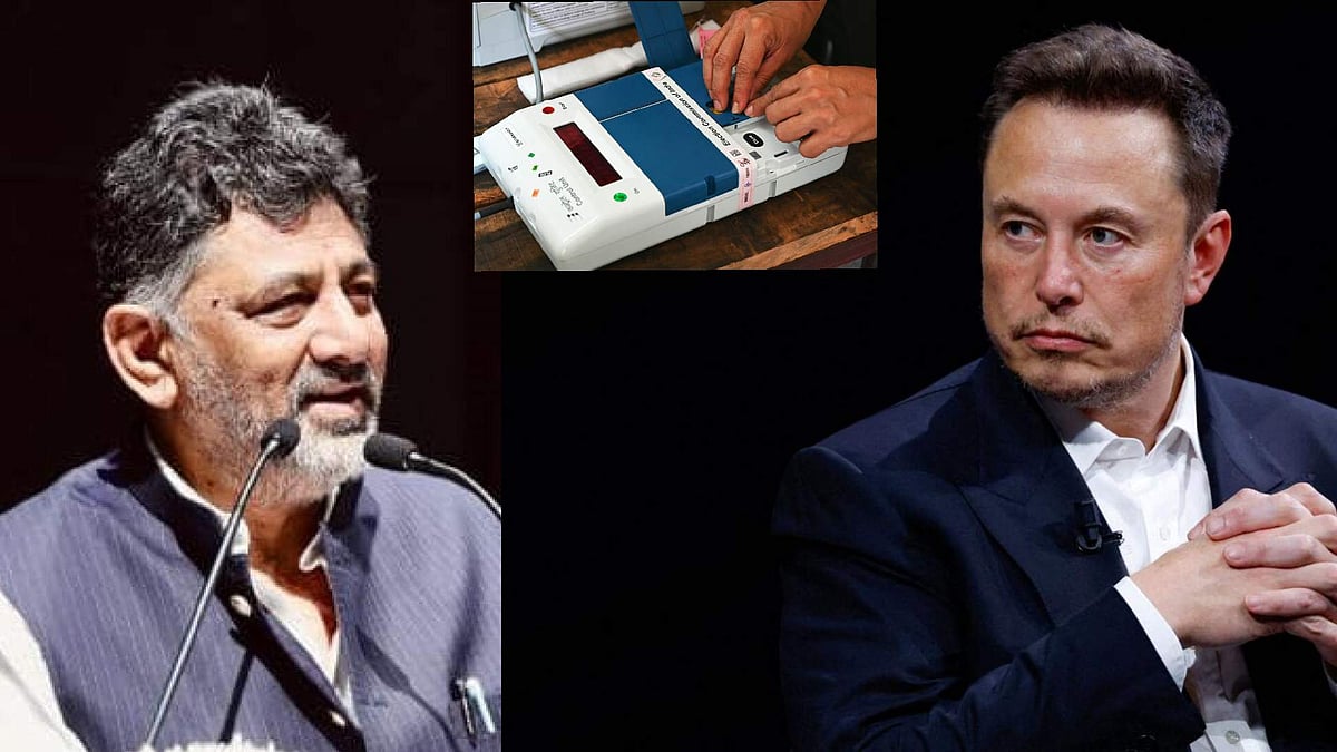 EVM ಹ್ಯಾಕ್‌ ಸಾಧ್ಯತೆ: ಇಲಾನ್‌ ಮಸ್ಕ್ ಹೇಳಿಕೆಗೆ ಡಿಕೆಶಿ ಬೆಂಬಲ