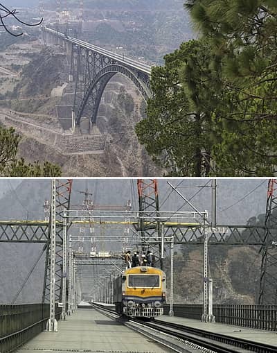ಜಗತ್ತಿನ ಅತಿ ಎತ್ತರದ ರೈಲು ಸೇತುವೆಯಲ್ಲಿ ಮೆಮು ರೈಲಿನ ಪ್ರಾಯೋಗಿಕ ಸಂಚಾರ ಯಶಸ್ವಿ