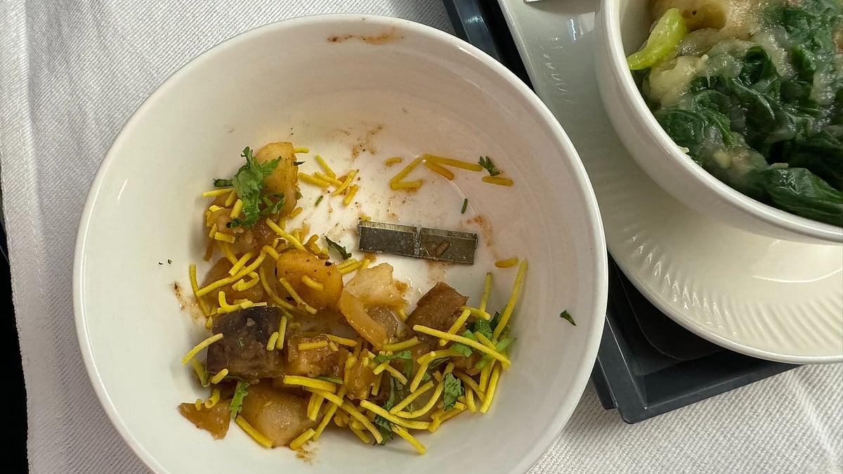 ಆಹಾರದಲ್ಲಿ ಕಬ್ಬಿಣದ ಚೂರು ಪತ್ತೆ: ಸ್ಪಷ್ಟನೆ ನೀಡಿದ ಏರ್‌ ಇಂಡಿಯಾ ಸಂಸ್ಥೆ