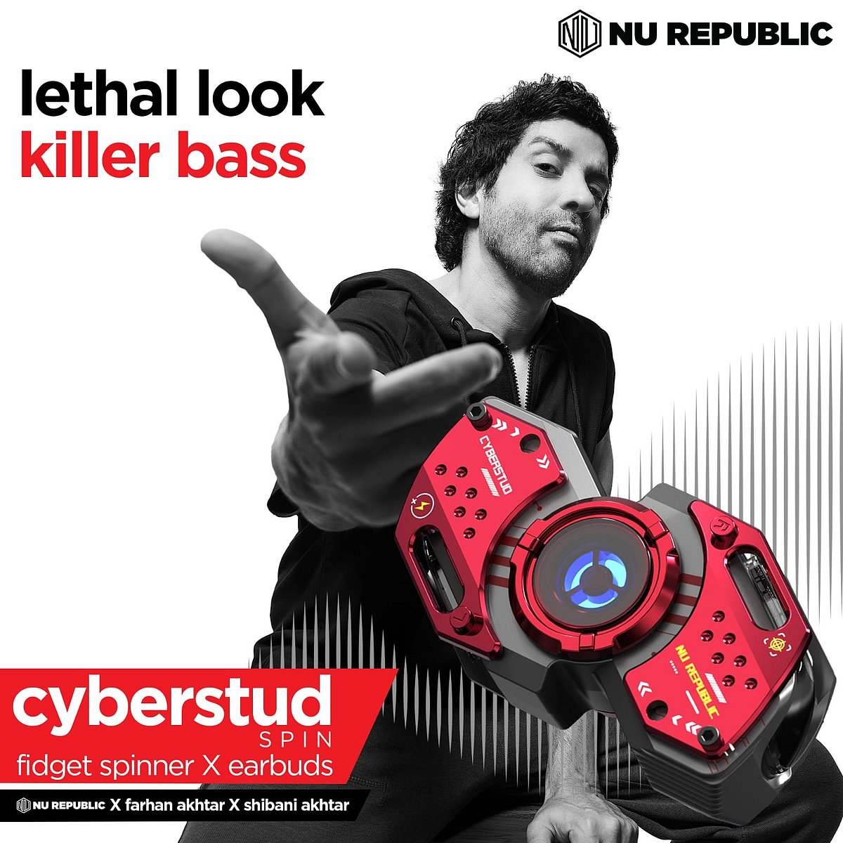 ನು ರಿಪಬ್ಲಿಕ್‌ನ Cyberstud Spin ಇಯರ್‌ಬಡ್ಸ್ ಬಿಡುಗಡೆ

