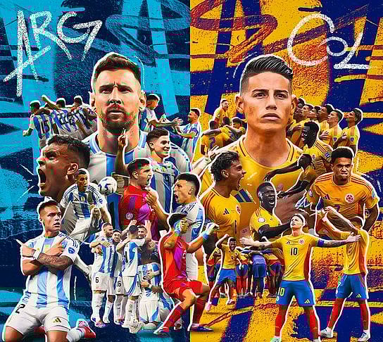 Copa America | ಉರುಗ್ವೆ ನಿರ್ಗಮನ; ಅರ್ಜೆಂಟೀನಾ vs ಕೊಲಂಬಿಯಾ ಫೈನಲ್