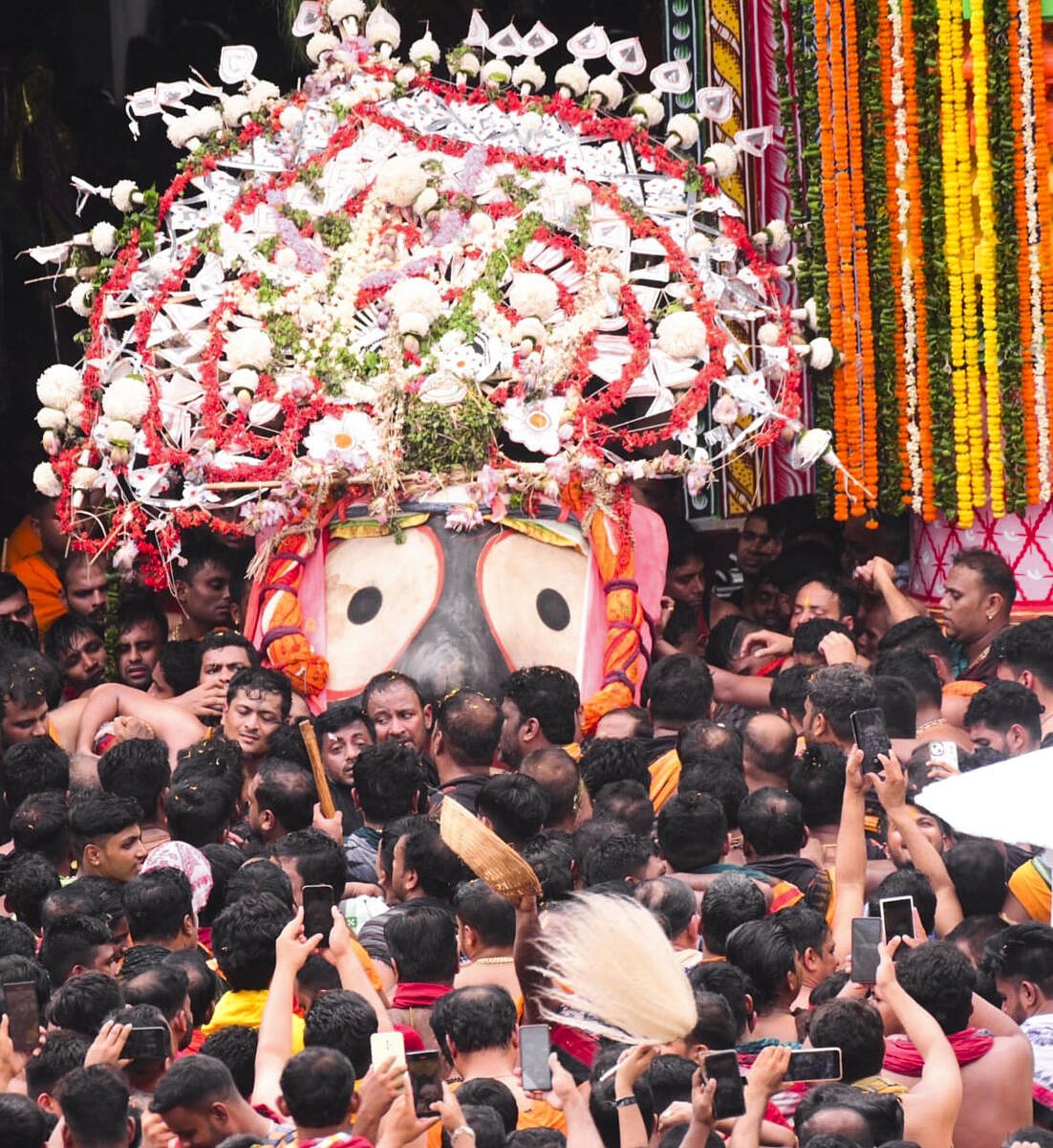 ಪುರಿಯ ಜಗನ್ನಾಥ ರಥೋತ್ಸವ |ರಥ ಎಳೆಯುವಾಗ ನೂಕುನುಗ್ಗಲು; ಭಕ್ತ ಸಾವು, ಹಲವರಿಗೆ ಗಾಯ