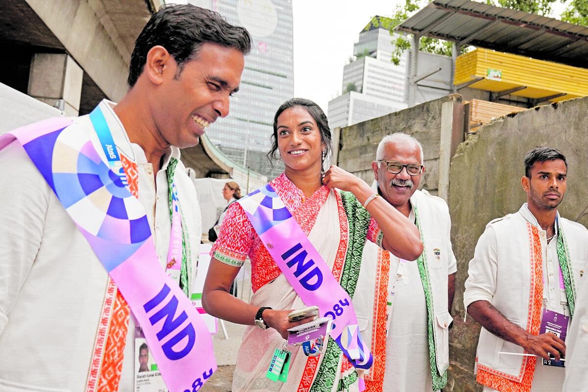 Paris Olympics 2024: ಮಳೆ ಮಧ್ಯೆ ಒಲಿಂಪಿಕ್ಸ್ ಹೊನಲು