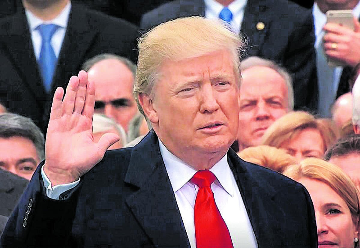 ಕಮಲಾ ಹ್ಯಾರಿಸ್ ಅವರು ಬೈಡನ್ ಅವರಷ್ಟೇ ಹಾಸ್ಯಾಸ್ಪದ ವ್ಯಕ್ತಿ: ಡೊನಾಲ್ಡ್ ಟ್ರಂ‍ಪ್