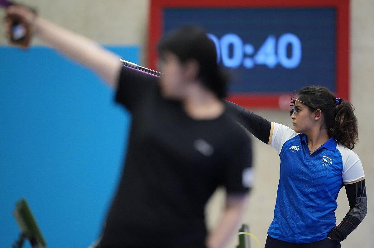 Paris Olympics 2024: ಏರ್‌ ಪಿಸ್ತೂಲ್‌ ಮಹಿಳಾ ವಿಭಾಗದಲ್ಲಿ ಭಾರತಕ್ಕೆ ಕಂಚು