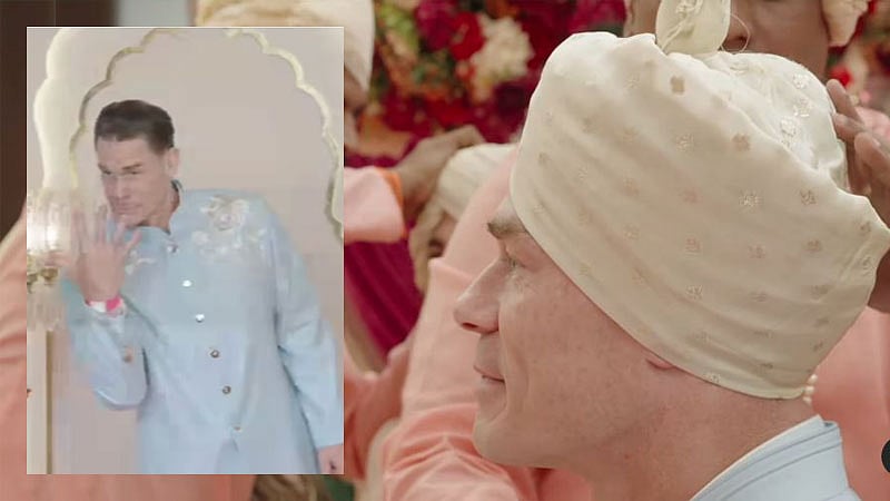 ಅನಂತ್‌ ಅಂಬಾನಿ–ರಾಧಿಕಾ ಮರ್ಚಂಟ್ ವಿವಾಹ: ಮುಂಬೈಗೆ ಬಂದ WWE ಸ್ಟಾರ್ ಜಾನ್ ಸೀನಾ