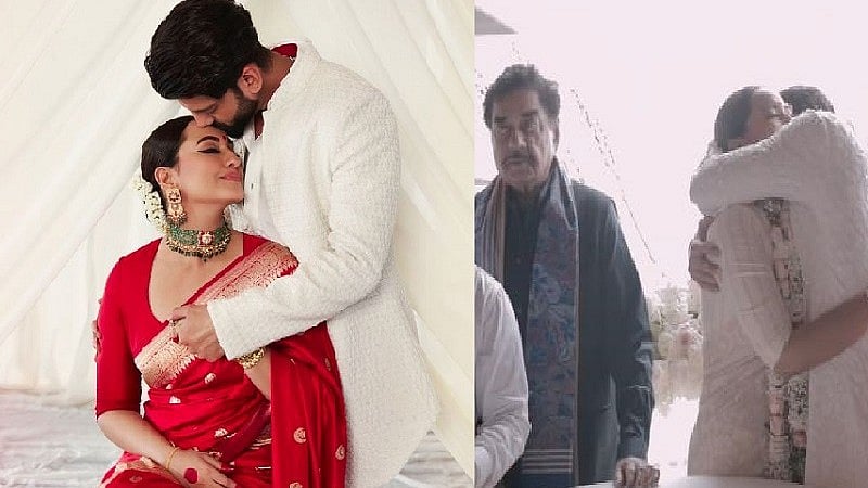 ಮದುವೆ ವಿಡಿಯೊ ಹಂಚಿಕೊಂಡ ನಟಿ ಸೋನಾಕ್ಷಿ: ತಂದೆಯ ಮುಖದಲ್ಲಿ ಏನಿದು ದುಗುಡ ಭಾವನೆ?