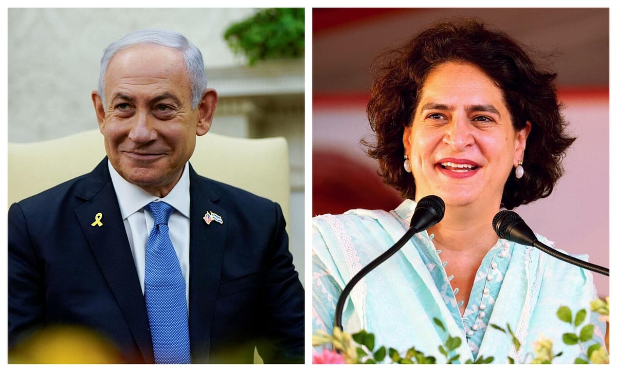 ಗಾಜಾದಲ್ಲಿ ಇಸ್ರೇಲ್ ದಾಳಿಯನ್ನು ಖಂಡಿಸಿದ ಪ್ರಿಯಾಂಕಾ ಗಾಂಧಿ ವಾದ್ರಾ