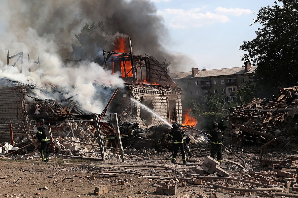 ಉಕ್ರೇನ್ ಮೇಲೆ ರಷ್ಯಾ ವಾಯು ದಾಳಿ