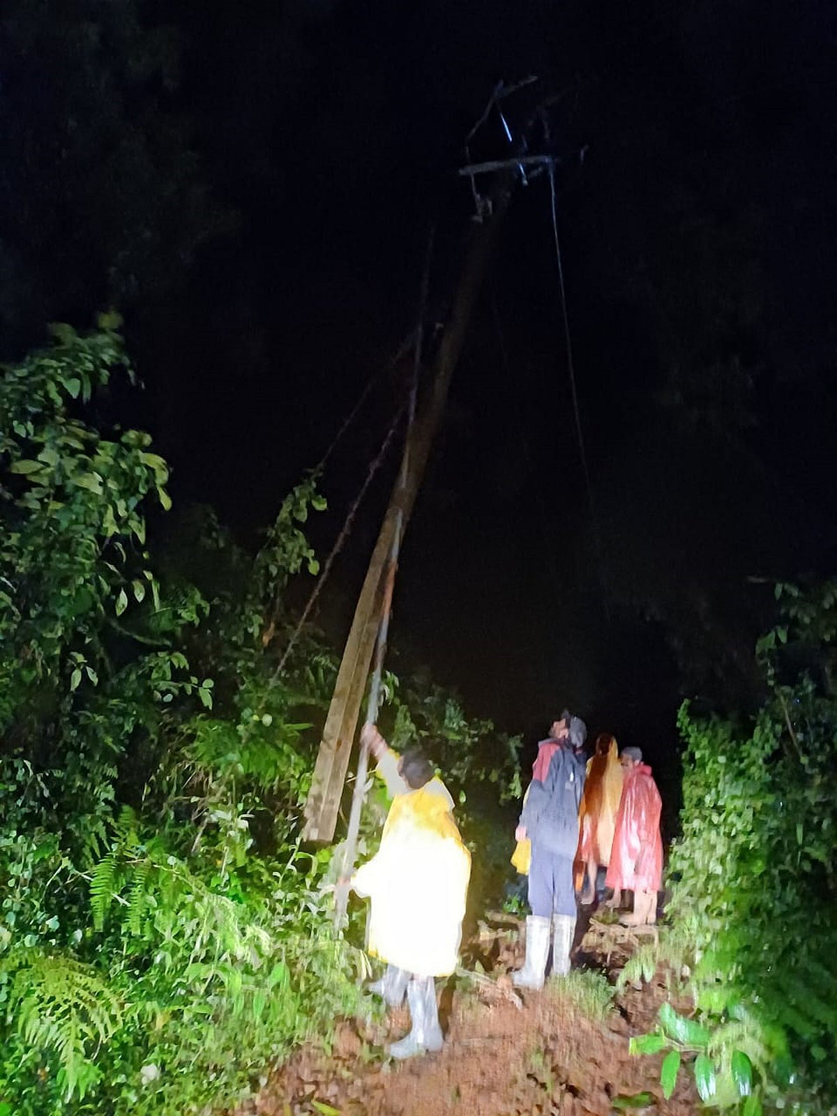 ನಾಪೋಕ್ಲು | ಗಾಳಿ ಮಳೆಗೆ ವಿದ್ಯುತ್ ಸಂಪರ್ಕ ಕಡಿತ: ಕತ್ತಲಲ್ಲಿ ಮುಳುಗಿದ ಗ್ರಾಮಗಳು