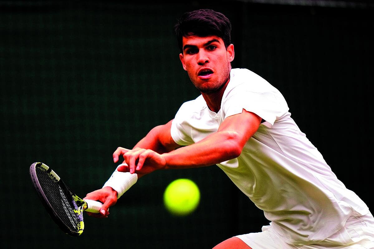 ವಿಂಬಲ್ಡನ್‌ ಟೆನಿಸ್‌ ಚಾಂಪಿಯನ್‌ಷಿಪ್ಸ್‌: ಅಲ್ಕರಾಜ್‌ಗೆ ಪ್ರಯಾಸದ ಗೆಲುವು