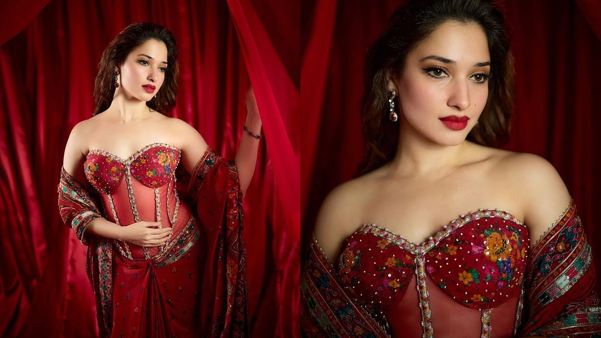 PHOTOS | ಆಕರ್ಷಕ ಉಡುಗೆಯಲ್ಲಿ ‘ಮಿಲ್ಕಿ ಬ್ಯೂಟಿ’ ತಮನ್ನಾ ಭಾಟಿಯಾ