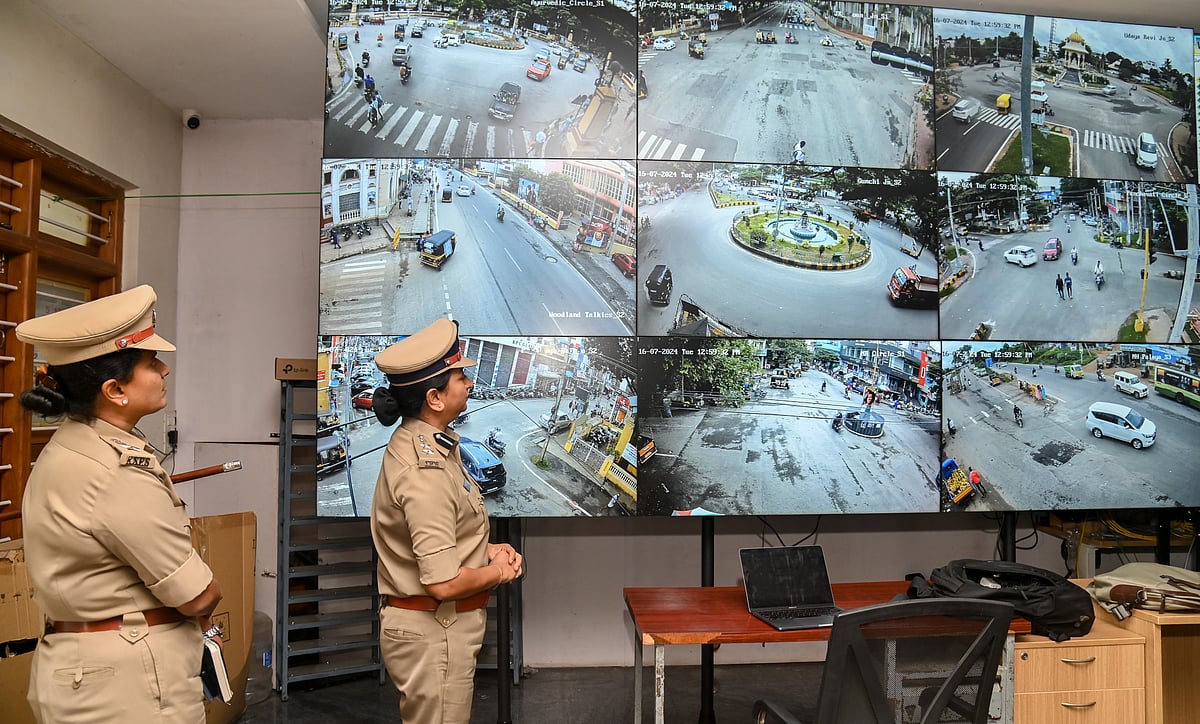 ಮೈಸೂರು: ನಿಯಮ ಉಲ್ಲಂಘನೆ ತಡೆಗೆ ಎಐ ಕ್ಯಾಮೆರಾ ಕಣ್ಗಾವಲು