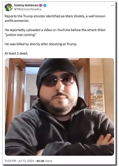 ಫ್ಯಾಕ್ಟ್ ಚೆಕ್: ಟ್ರಂಪ್ ಕೊಲೆ ಯತ್ನ ನಡೆಸಿದವರ ಬಗ್ಗೆ ಸುಳ್ಳು ಸುದ್ದಿ