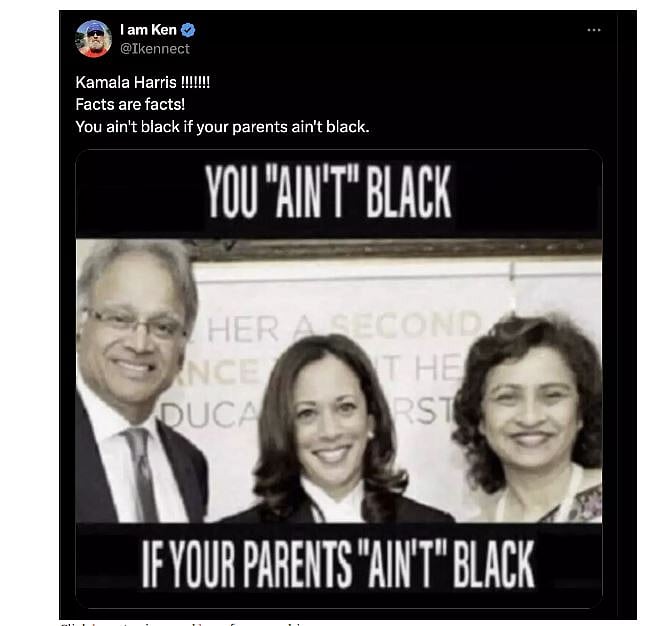 Fack Check | ಕಮಲ ಹ್ಯಾರಿಸ್ ತಂದೆ ಭಾರತೀಯ ಅಲ್ಲ