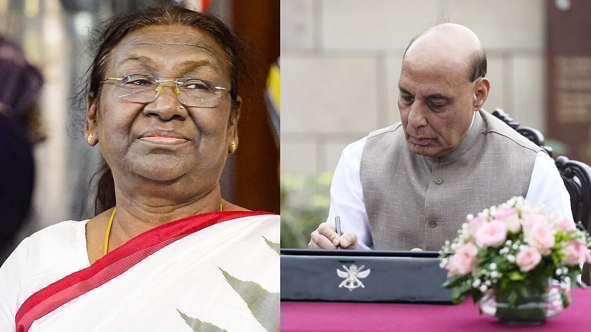 Kargil Vijay Diwas: ಹುತಾತ್ಮ ಯೋಧರಿಗೆ ದ್ರೌಪದಿ ಮುರ್ಮು, ರಾಜನಾಥ್ ಸಿಂಗ್‌ ನಮನ