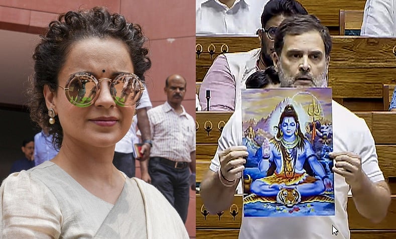 ರಾಹುಲ್‌ ಗಾಂಧಿ ಉತ್ತಮ ಸ್ಟ್ಯಾಂಡ್‌ಅಪ್‌ ಕಾಮಿಡಿಯನ್ ಇದ್ದಂತೆ: ನಟಿ ಕಂಗನಾ ಲೇವಡಿ