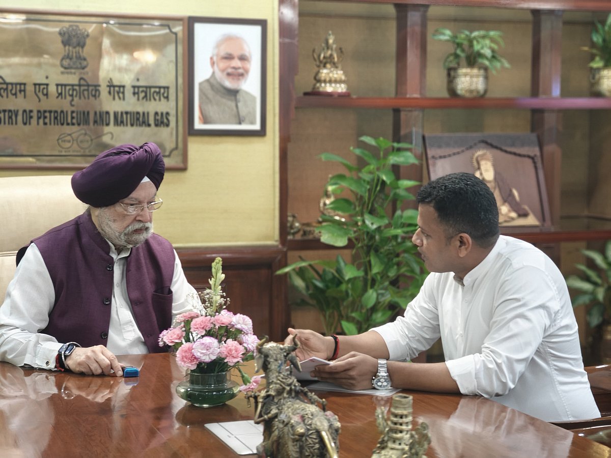 ದ.ಕ. ಅಭಿವೃದ್ಧಿ: ಕೇಂದ್ರ ಸಚಿವರ ಜೊತೆ ಕ್ಯಾ.ಚೌಟ ಸಮಾಲೋಚನೆ