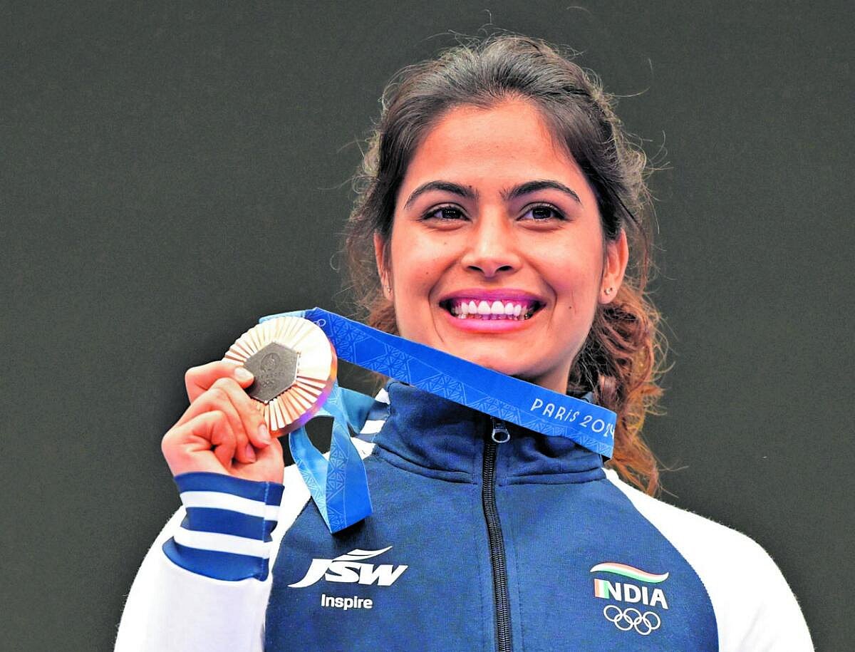 Paris Olympics | ಹೊಸ ಇತಿಹಾಸ ಬರೆದ ಮನು ಭಾಕರ್ 