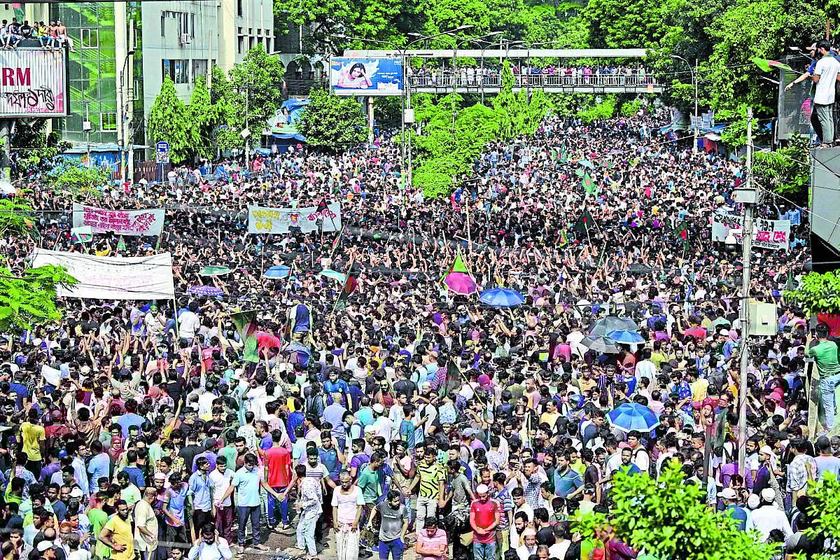 ವಿದೇಶ ವಿದ್ಯಮಾನ | ಬಾಂಗ್ಲಾ ದೇಶ: ಚರಿತ್ರೆ
ಸೃಷ್ಟಿಸಿದ ವಿದ್ಯಾರ್ಥಿ ದಂಗೆ