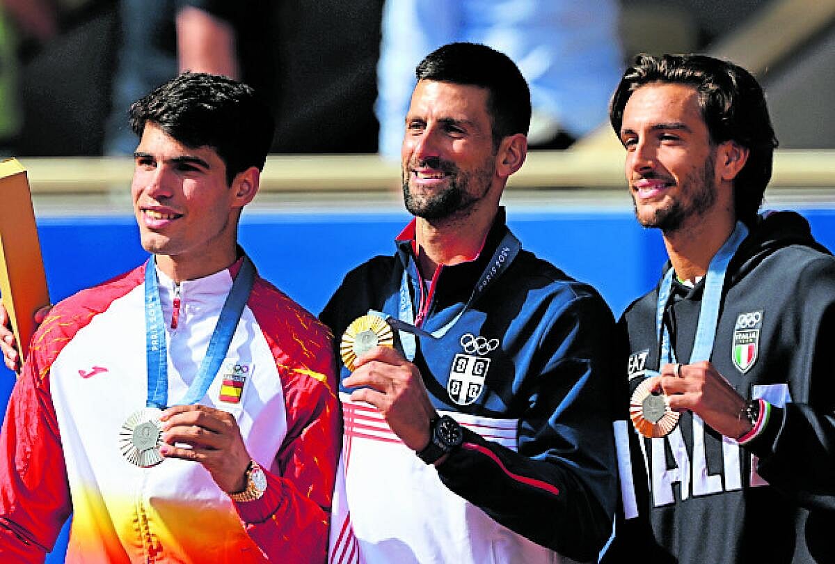 Paris Olympics | ಟೆನಿಸ್‌: ಜೊಕೊವಿಚ್‌ ಕೊರಳಿಗೆ ಚಿನ್ನ