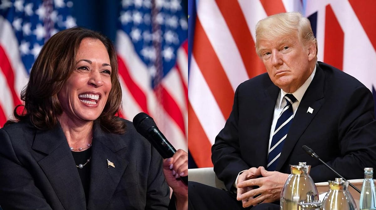 ಕಪ್ಪುವರ್ಣೀಯರೋ, ಭಾರತೀಯರೋ?: ಕಮಲಾ ಹ್ಯಾರಿಸ್ ಗುರುತನ್ನು ಪ್ರಶ್ನಿಸಿದ ಟ್ರಂಪ್