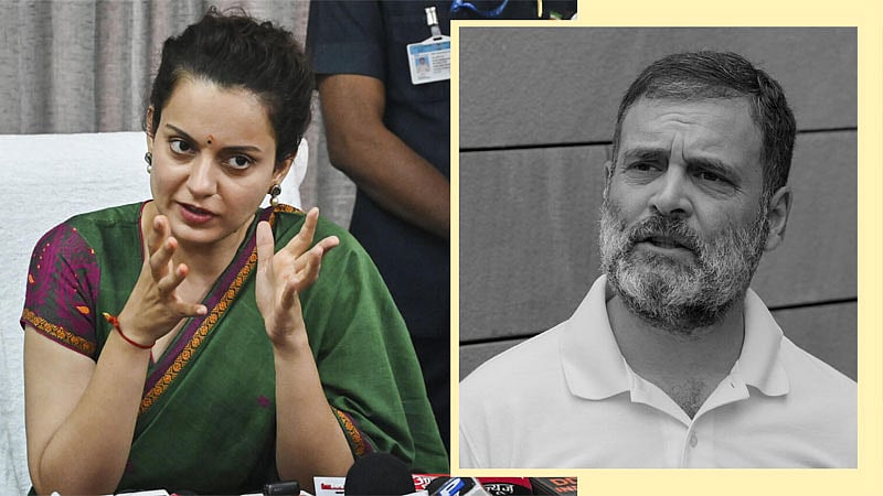 ರಾಹುಲ್ ಗಾಂಧಿ ಮದ್ಯ ಅಥವಾ ಡ್ರಗ್ಸ್ ಸೇವಿಸಿ ಸಂಸತ್ತಿಗೆ ಬರುತ್ತಾರೆ: ಕಂಗನಾ ರನೌತ್