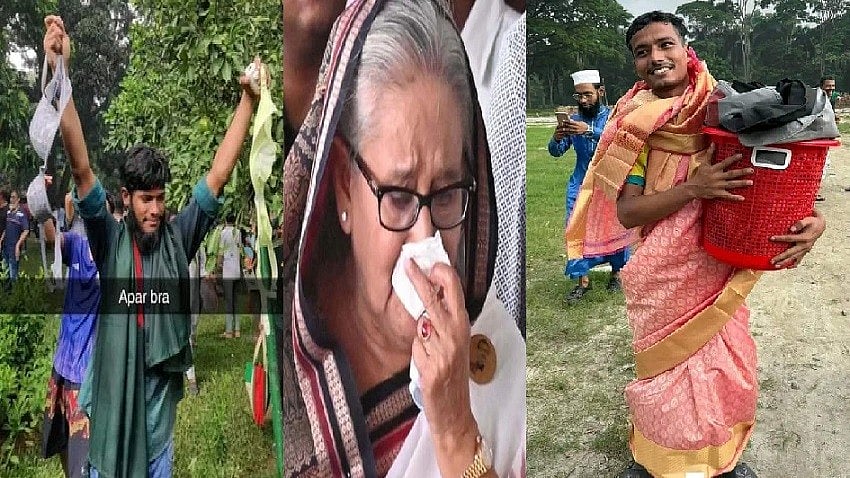 Bangla Unrest: ಹಸೀನಾ ಅವರ ಸೀರೆ, ಒಳಉಡುಪನ್ನೂ ದೋಚಿದರು!