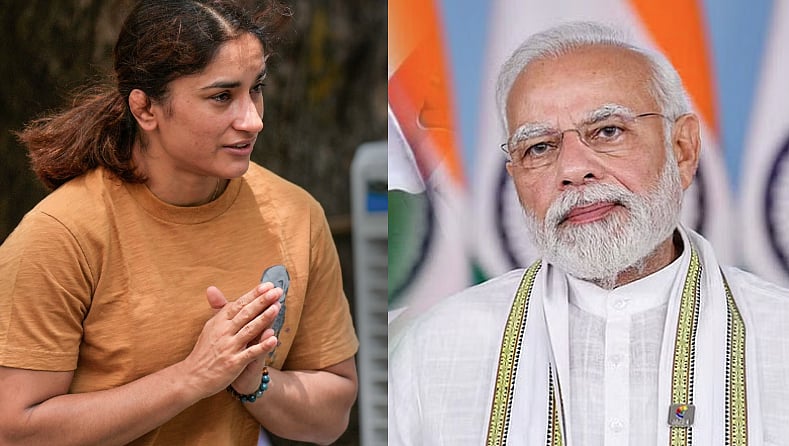 ಒಲಿಂಪಿಕ್ಸ್‌ ಫೈನಲ್‌ನಿಂದ ಅನರ್ಹಗೊಂಡ ವಿನೇಶಾ ಫೋಗಟ್‌ಗೆ ಪ್ರಧಾನಿ ಮೋದಿ ಸಾಂತ್ವನ