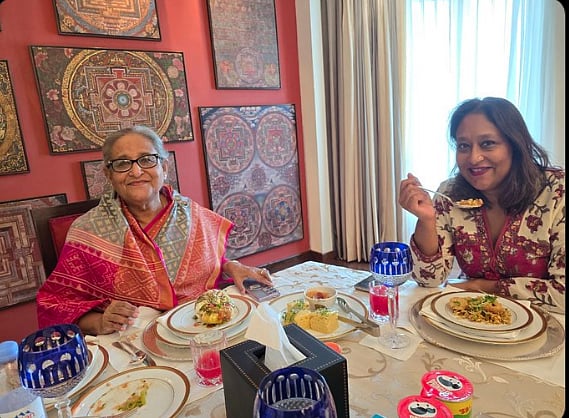 ತಾಯಿಯನ್ನು ನೋಡಲಾಗದ ಪರಿಸ್ಥಿತಿಯಲ್ಲಿದ್ದೇನೆ: ಶೇಕ್‌  ಹಸೀನಾ ಪುತ್ರಿ ಅಳಲು 