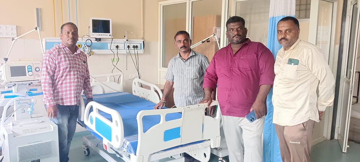 ಹರಿಹರ: ಬಾಗಿಲು ಮುಚ್ಚಿದ್ದ ಐಸಿಯು ಸೇವೆ ಪುನರಾರಂಭ