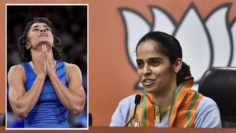 ವಿನೇಶ್ ಫೋಗಟ್ ಟೀಕೆ ಎದುರಿಸಲಿ: Olympics ಪದಕ ವಿಜೇತೆ ಸೈನಾ ಹೀಗೆ ಹೇಳಿದ್ದೇಕೆ?