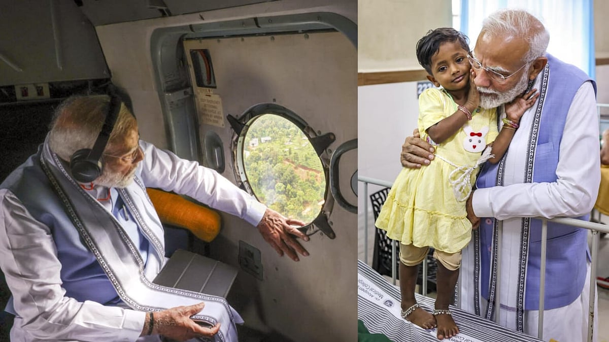 PHOTOS | Wayanad Landslide: ಸಂತ್ರಸ್ತರನ್ನು ಸಂತೈಸಿದ ಪ್ರಧಾನಿ ಮೋದಿ