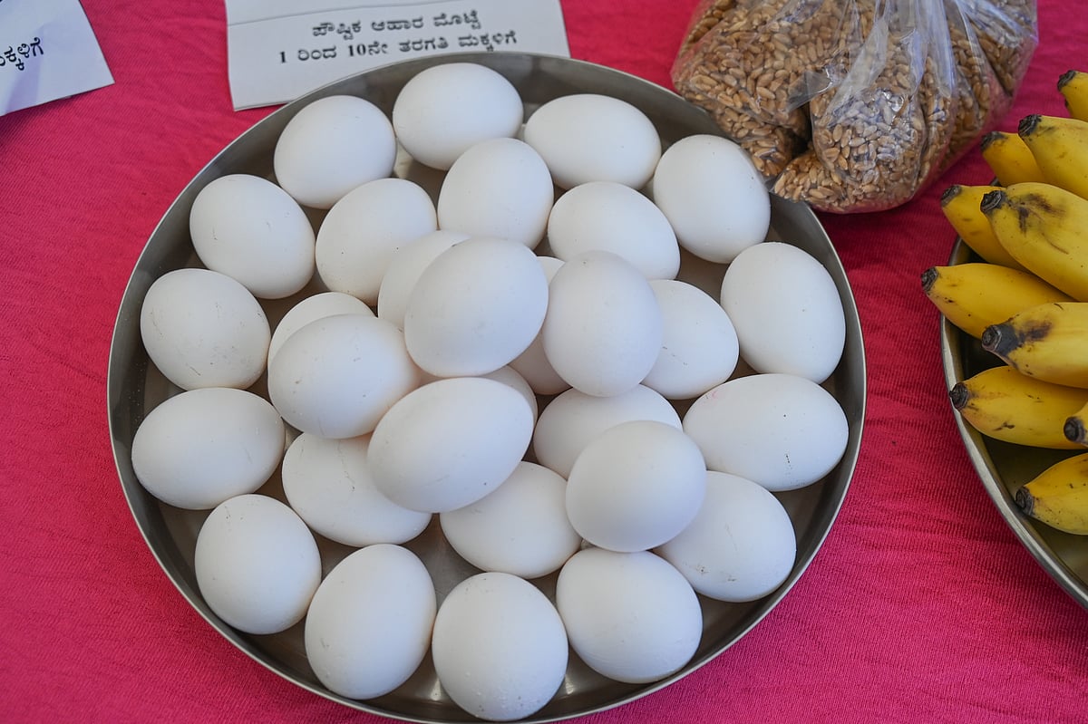 ಮಕ್ಕಳಿಗೆ ಇಂದಿನಿಂದ ವಾರಕ್ಕೆ ಆರು ದಿನ ಮೊಟ್ಟೆ