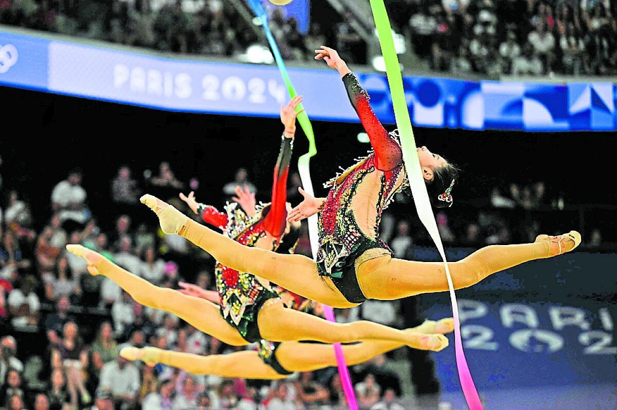 Paris Olympics | ಚೀನಾ ವನಿತೆಯರಿಗೆ ರಿಧಮಿಕ್ ಚಿನ್ನ