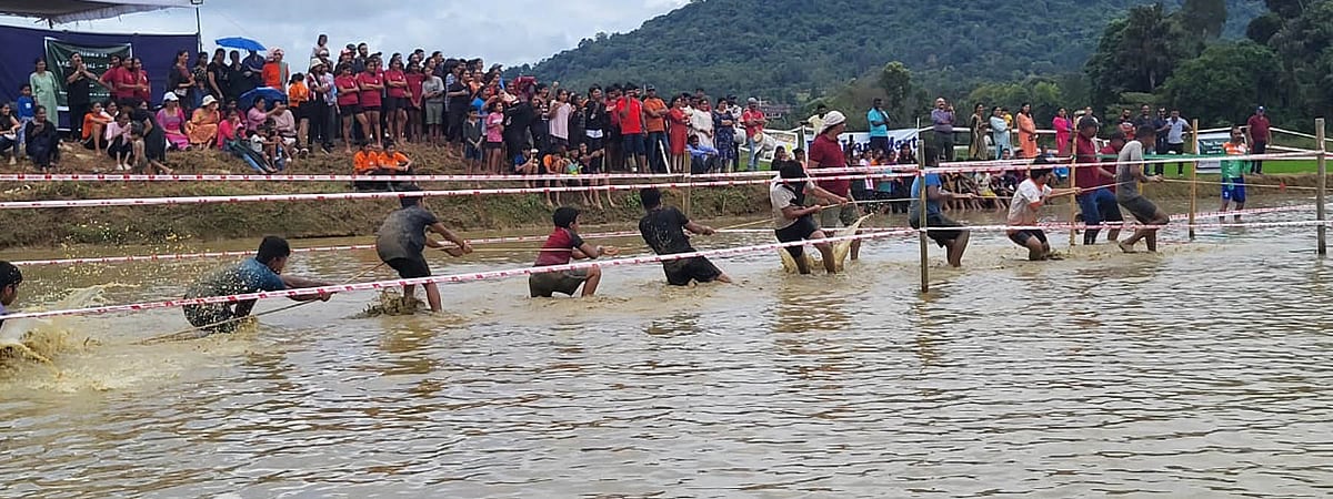 ಮುದ ನೀಡಿದ ಕೆಸರು ಗದ್ದೆ ಕೃಷಿ ಓಟದ ಕ್ರೀಡಾಕೂಟ