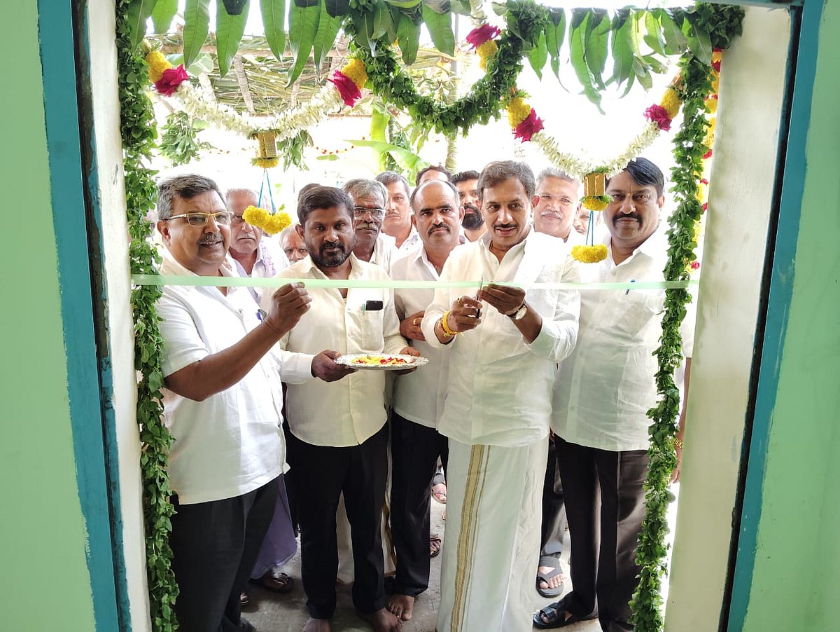 ಮರೂರು ಹಾಲಿನ ಡೈರಿ ಹೊಸ ಕಟ್ಟಡ ಉದ್ಘಾಟನೆ