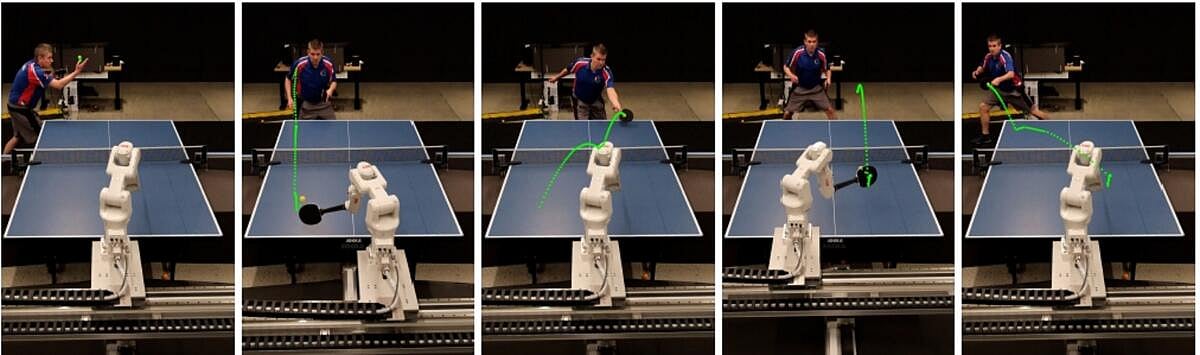 ತಂತ್ರಜ್ಞಾನ: ಟೇಬಲ್ ಟೆನಿಸ್ ಆಡುವ ರೋಬಾಟ್