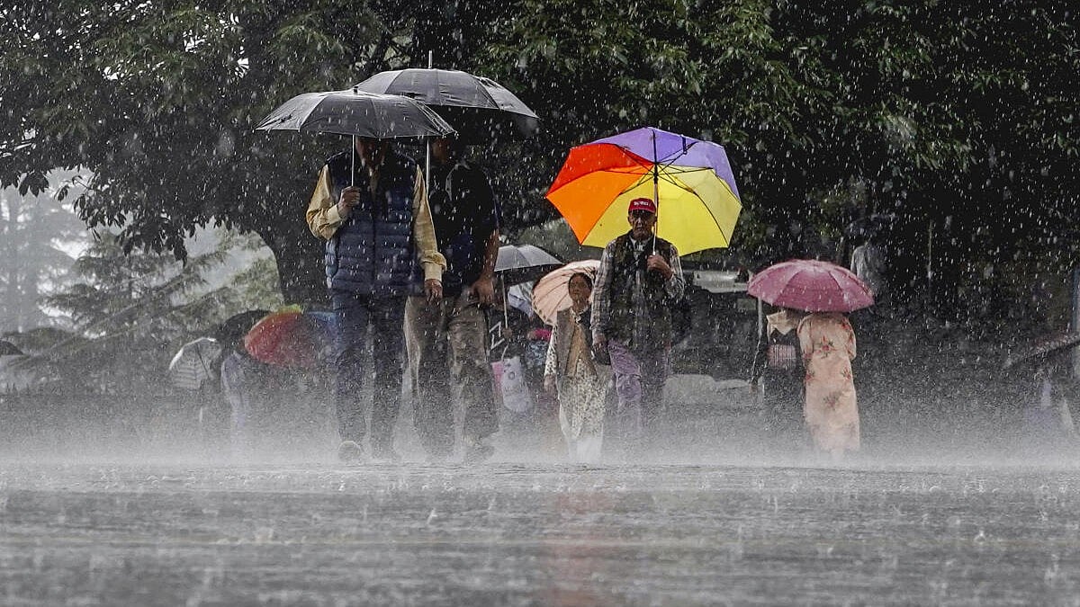 ಹಿಮಾಚಲ ಪ್ರದೇಶದಲ್ಲಿ ಮುಂದುವರಿದ ಮಳೆ ಅಬ್ಬರ; ಆ.19ರವರೆಗೆ ಯೆಲ್ಲೊ ಅಲರ್ಟ್‌